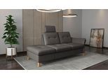 Recamiere SIT & MORE "Göteborg", braun (mocca), B:210cm H:90cm T:92cm, Sofas, Recamiere, inklusive Federkern