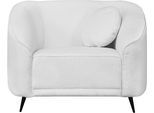 Sessel HOME AFFAIRE "Ashly", beige (creme), B:100cm H:81cm T:80cm, 93% Polyester, 6% Acryl, 1% Baumwolle, Sessel, Sessel, in 3 Bezugsvarianten, Bouclé, Samtoptik und Struktur weich.