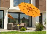 Sonnenschirm SCHNEIDER SCHIRME "Harlem", orange, Obermaterial: 100% Polyester, Standschirme, Sonnenschirm, ohne Schirmständer