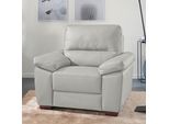 Sessel CALIA ITALIA "Gaia, hochwertiger, edler Ledersessel mit erstklassigem Sitzkomfort", braun (tortora), B:100cm H:92cm T:94cm, Leder SORRENTO - 100% Leder;Leder BULL - 100% Leder, Sessel, Sessel, in zwei hochwertigen Lederqualitäten