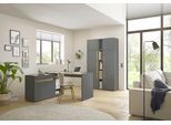 Büromöbel-Set HOME AFFAIRE "CiTY/GiRON", grau (anthrazit), B:273cm H:200cm T:120cm, Arbeitsmöbel-Sets, Büromöbel-Set