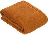 Badetuch VOSSEN "Calypso Feeling", orange (fox), B:100cm L:150cm, Walkfrottee, Obermaterial: 100% Baumwolle, Handtücher, Badetuch, mit schmaler Bordüre aus 100% Baumwolle, Vegan, einfarbig, Topseller