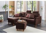 Ecksofa HOME AFFAIRE "Palmera L-Form, B: 244 cm - OTTO. Verlässliche Qualität.", braun (mokka), B:244cm H:89cm T:163cm, 100% Polyester;Struktur (100% Polyester);Luxus-Microfaser in Lederoptik (100% Polyester), Sofas, Ecksofa, optional Bettfunktion & Bettkasten, Federkern