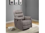 Relaxsessel HOME AFFAIRE "Coullon, TV-Sessel mit Schlaffunktion", grau, B:82cm H:102cm T:98cm, 100% Polyester, Sessel, Relaxsessel, Relaxfunktion mit USB Anschluss