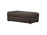 Polsterhocker HOME AFFAIRE "Nosia", grau (anthrazit), B:120cm H:47cm T:70cm, 100% Polyester, Hocker, Polsterhocker, passend zur Serie