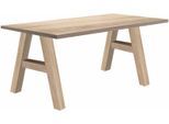 Schreibtisch MÄUSBACHER "Mio", braun (eichefarben), B:120cm H:75cm T:70cm, Tische, Schreibtisch