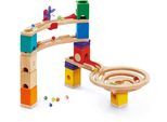 Kugelbahn-Bausatz HAPE "Endspurt", bunt, Kugelbahnen, BabyB:54cm H:33cm T:20cm, Holz, Kugelbahn-Bausatz, B:54cm H:33cm T:20cm