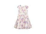 Partykleid DANAMADE "DANAMADE Dresses DNALA", Mädchen, Gr. 152, EURO, lila, Oberstoff: 80% Polyester 20% Viskose / Futter: 100% Polyester, Kleider Partykleid