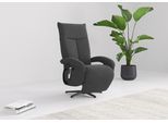 TV-Sessel SIT & MORE "Zoe, inkl. Kopfteilverstellung & 360 Drehfunktion", braun (schlamm), B:74cm H:112cm T:82cm, 95% Polyester, 5% Polyamid, Sessel, TV-Sessel, wahlweise mit 2 Motoren, Akku & Aufstehhilfe
