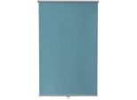 Springrollo K-HOME "Anna" Gr. 6, grün (jade, grau, weiß), B:120cm H:150cm, Polyester, Rollos, Springrollo