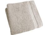 Handtuch Set FRAMSOHN FROTTIER "Organic Nature", grau (helltaupe), B:50cm L:100cm, Walkfrottier, Obermaterial: 100% Baumwolle, Handtücher, Handtuch Set, weich, Bio Baumwolle, Hergestellt in Österreich