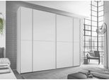 Schwebetürenschrank STAUD "Sonett 200, Made in Germany", weiß, B:298cm H:222cm T:68cm, Holzwerkstoff, Schränke, Schwebetürenschrank, mit vier verschiedenen Ausstattungsvarianten