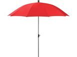 Sonnenschirm SCHNEIDER SCHIRME "Locarno", rot, Bespannung: 100% Polyester, Standschirme, Sonnenschirm