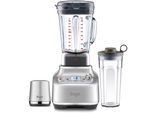 SAGE Standmixer "the Super Q, SBL920BSS2", silber (edelstahlfarben), B:20,8cm H:46cm T:26,9cm, Zerkleinerer, mit Kochfunktion, Standmixer
