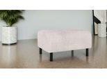 Polsterhocker HOME AFFAIRE "Glandine", beige (hellbeige), B:70cm H:44cm T:50cm, 100% Polyester, Hocker, Polsterhocker