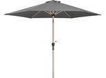 Marktschirm SCHNEIDER SCHIRME "Cordoba", grau (anthrazit), Bespannung: 100% Polyester, Standschirme, Marktschirm