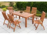 Garten-Essgruppe MERXX "Comodoro", braun, Sitzmöbel-Sets, Garten-Essgruppe