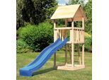 Spielturm KONIFERA "Rosie 2", beige (natur), Spieltürme, KinderB:107cm H:291cm T:107cm, Holzwerkstoff, Spielturm, BxTxH: 107x107x291 cm, B:107cm H:291cm T:107cm