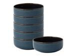 Schale "Müslischalen Crafted ø 15,8 cm 6er Set", blau (denim), L:15,8cm, LIKE. BY VILLEROY & BOCH, Schüsseln, Schale