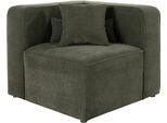 Sofa-Eckelement HOME AFFAIRE "Sundstrup", grün, B:93cm H:76,5cm T:93cm, 100% Polyester, Polsterelemente, Sofa-Eckelement, Modulserie, individuelle Zusammenstellung
