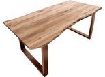 Esstisch SIT "Tops&Tables", beige (natur, braun, braun, natur), B:220cm H:78cm T:100cm, Tische, Esstisch