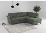 Ecksofa HOME AFFAIRE "Glendale, L-Form", jungle, B:247cm H:84cm T:193cm, 90% Polyester, 10% Polyamid, Sofas, Ecksofa, inkl. Kopfteilverstellung, wahlweise mit Vorziehsitz und Bettkasten