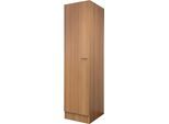 Seitenschrank FLEX-WELL "Nano", braun (buche nachbildung), B:50cm H:200cm T:57,1cm, Holzwerkstoff, Schränke, Seitenschrank, (B x H x T) 50 x 200 x 57 cm, für viel Stauraum