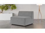 Sessel OTTO HOME "Bequemer Sessel Cavan, Maße B/T/H: 90/90/72 cm", grau, B:90cm H:72cm T:90cm, 100% Polyester, Sessel, Sessel, ohne Armlehne, mit Wellenunterfederung, auch in Bouclé