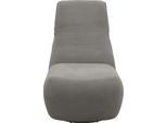 Relaxsessel HOME AFFAIRE "Emberson Sessel, Rückenlehne hochklappbar, Drehsessel", silber, B:68cm H:67cm T:88cm, 92% Polyester, 8% Nylon, Sessel, Relaxsessel, Rückenverstellung, Drehfunktion, wahlweise auch Swivel (Wipp) Funktion