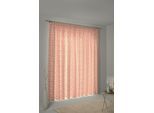 Vorhang ADAM "Retro Floret" Gr. 4, orange, B:145cm H:245cm, Jacquard, Baumwolle (Bio-Baumwolle), Gardinen, Vorhang, aus 100% Bio-Baumwolle