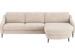Ecksofa SIT & MORE "Soul L-Form", beige, B:296cm H:90cm T:189cm, 95% Polyester, 10% Polyamid, Sofas, Ecksofa, wahlweise mit Bettfunktion