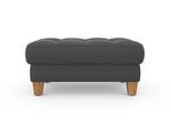 Stauraumhocker SIT & MORE "Westham", grau, B:101cm H:47cm T:66cm, 90% Polyester 10%Polyamid, Hocker, Stauraumhocker, wahlewise mit/ohne Federkern