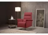 Sessel EGOITALIANO "Kelly Designsessel, Clubsessel & Relaxsessel, bequem, zeitlos elegant", rot (kirschrot), B:83cm H:105cm T:92cm, Leder »BULL« (echtes Rindsleder). Geschliffenes, pigmentiertes und behandeltes Rindsleder mit einer Dicke von 1, 3-1, 5 mm. Dieses Leder zeigt eine ziemlich weiche Hand mit einem halb undurchsichtigen Aussehen. Es handelt sich um ein geschütztes Leder. Eine leichte De