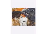 Bild HEINE HOME, orange (farbe bild(er): schwarz, orange), B:100,5cm H:75cm T:3,5cm, Bilder, Bild