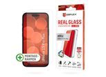 DISPLEX Displayschutzglas "Real Glass + Case", transparent, B:9,2cm H:1,2cm T:19,8mm, Displayfolien, Displayschutzfolie Displayschutz Rundumschutz 360 Grad splitterfest, Displayschutzglas