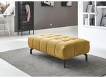 Sitzhocker DIE PLANBAR "MP-IN18022", gelb (curry), B:126cm H:42cm T:76cm, 100% Polyester, Hocker, Sitzhocker