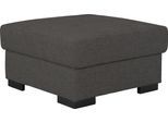 Stauraumhocker HOME AFFAIRE "Tulio", grau (anthrazit), B:80cm H:45cm T:80cm, Struktur fein (100% Polyester);Struktur (100% Polyester);Samtstruktur (100% Polyester), Hocker, Stauraumhocker, mit Stauraum
