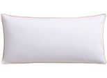 Federkissen OBB "Emilias", weiß, B:40cm L:80cm, Bezug: 100% Baumwolle. Füllung: 70% Federn, 30% Daunen, Kopfkissen, Federkissen, Bettwaren hergestellt im Schwarzwald, allergikerfreundlich