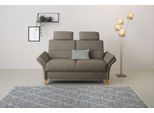 2-Sitzer HOME AFFAIRE "Westerland", grau (taupe), B:166cm H:90cm T:89cm, 98% Polyester 2% Polyamid, Sofas, 2-Sitzer, Federkern-Polsterung. wahlweise mit Armlehnfunktion