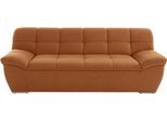 2-Sitzer DOMO COLLECTION "Lagoa, moderne Sitzheftung, bequem und komfortabel", gold, B:211cm H:76cm T:96cm, Sofas, 2-Sitzer, frei im Raum stellbar, in großer Farbauswahl