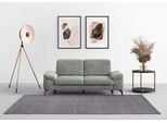2,5-Sitzer SIT & MORE "Cabana", silber, B:211cm H:84cm T:123cm, 100% Polyester, Sofas, 2 5-Sitzer, Breite 211 cm, mit oder ohne Sitztiefen-, und Kopfteilfunktion