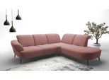 Ecksofa SIT & MORE "Dance, L-Form, inkl. Sitztiefenverstellung", rosa (rose), B:302cm H:91cm T:270cm, 95%Polyester 5%Polyamid, Sofas, Ecksofa, inkl. Click&Seat, optional mit Kopfteilverstellung
