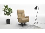 TV-Sessel SIT & MORE "Triple Seven Xtra large, bis 200kg belastbar, mit Herz-Waage Funktion", braun (cappuccino), B:86cm H:113cm T:86cm, Sessel, TV-Sessel, inkl. Kopfteil- & Drehfunktion, wahlweise mit Akku und Aufstehhilfe