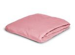 Betttuch IRISETTE "Vesuv 12", rosa, B:150cm L:250cm, Jersey, Obermaterial: 100% Baumwolle, Bettlaken, Betttuch, flauschig und warm, ohne Gummizug