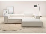 Ecksofa HOME AFFAIRE "Watertown, modernes XXL L-Form, 306 cm breit", weiß, B:306cm H:68cm T:191cm, 96% Polyester, 4% Nylon, Sofas, Ecksofa, Großzügiges Lounge-Sofa mit viel Platz für die Familie