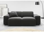 2-Sitzer HOME AFFAIRE "Glimminge auch in Breitcord + Feincord + Easy care-Bezug", grau (anthrazit), B:194cm H:71cm T:101cm, 95% Polyester, 5% Nylon, Sofas, 2-Sitzer, besondere Kedernähte,, Zierkissen