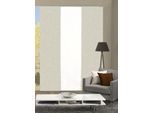Schiebegardine HOME WOHNIDEEN "PIVE 3er SET" Gr. 1, grau (taupe), B:60cm H:245cm, Polyester, Gardinen, Schiebegardine, Schiebevorhang Digidruck 3er Set PIVE