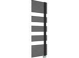 Elektrischer Badheizkörper SANOTECHNIK "E-Wien", schwarz (matt schwarz), B:60cm H:170,8cm, Stahl, Heizkörper, Elektrischer Badheizkörper, 1000 W