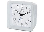 Funkwecker FILIUS ZEITDESIGN, weiß, Wecker, Funkwecker, Wecker, Schlafzimmer, Leuchtzeiger, Beleuchtung, Weckwiederholung