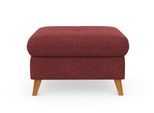 Stauraumhocker SIT & MORE "Göteborg", lila (chianti), B:76cm H:47cm T:63cm, Hocker, Stauraumhocker, mit Federkern